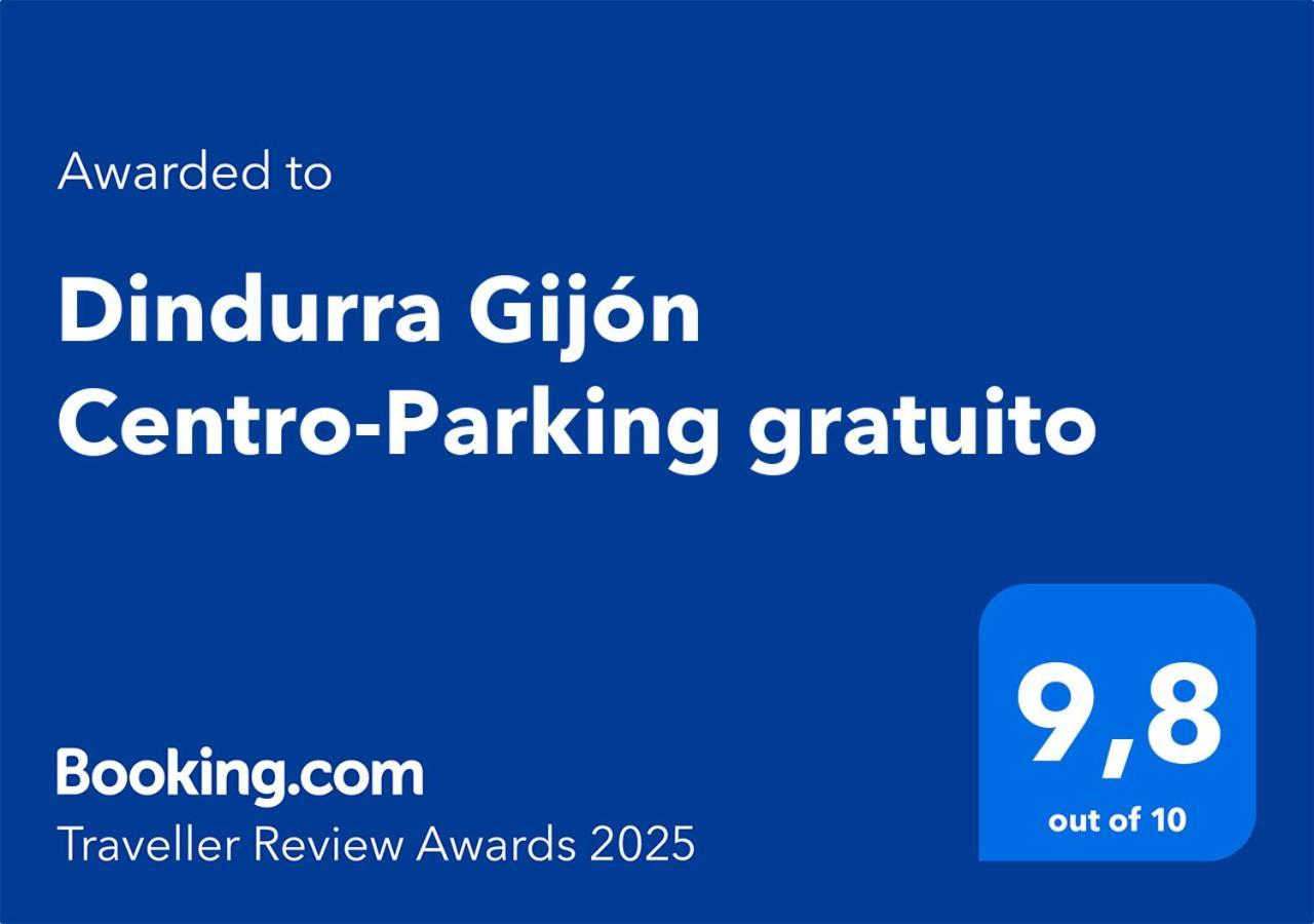 Appartamento Dindurra Gijon Centro-Parking Gratuito Esterno foto